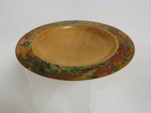 Marbled Platter - Kauri -  Carole Knowles